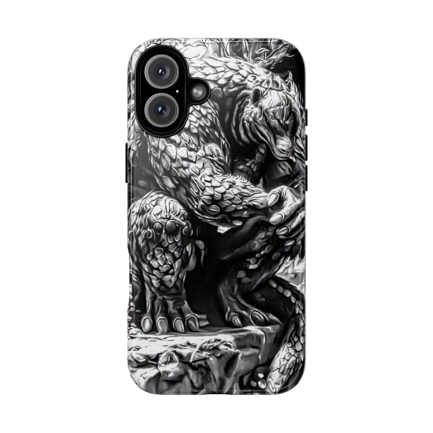 Scaley Cat Creature Tough Phone Case