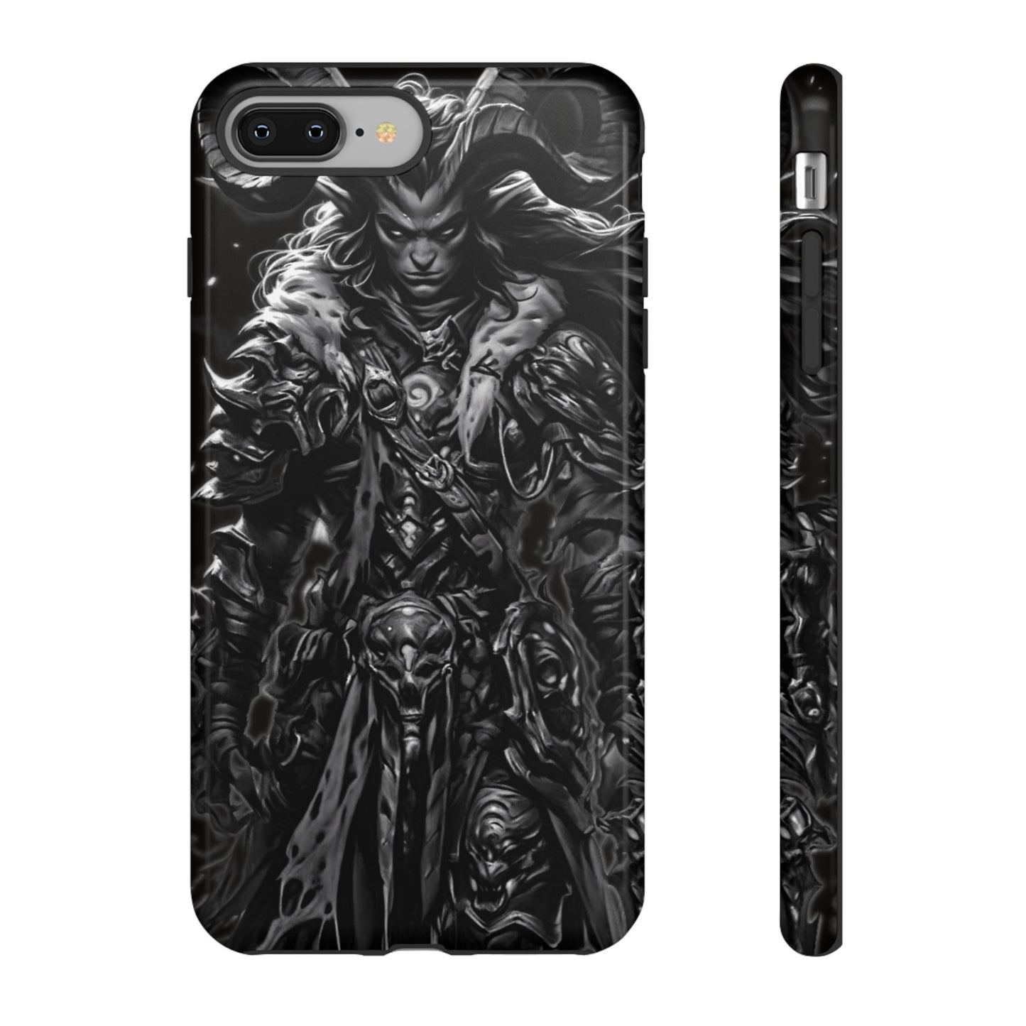 Large Horned Man Tough Phone Case