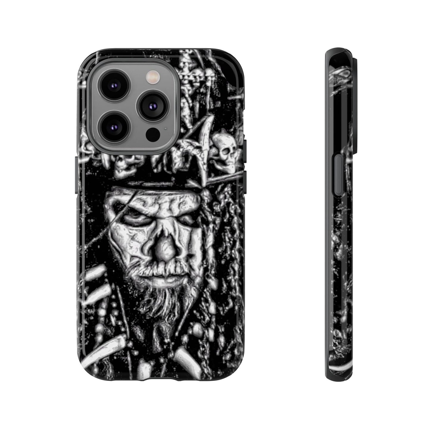 Top Hat Goth Man Tough Phone Case