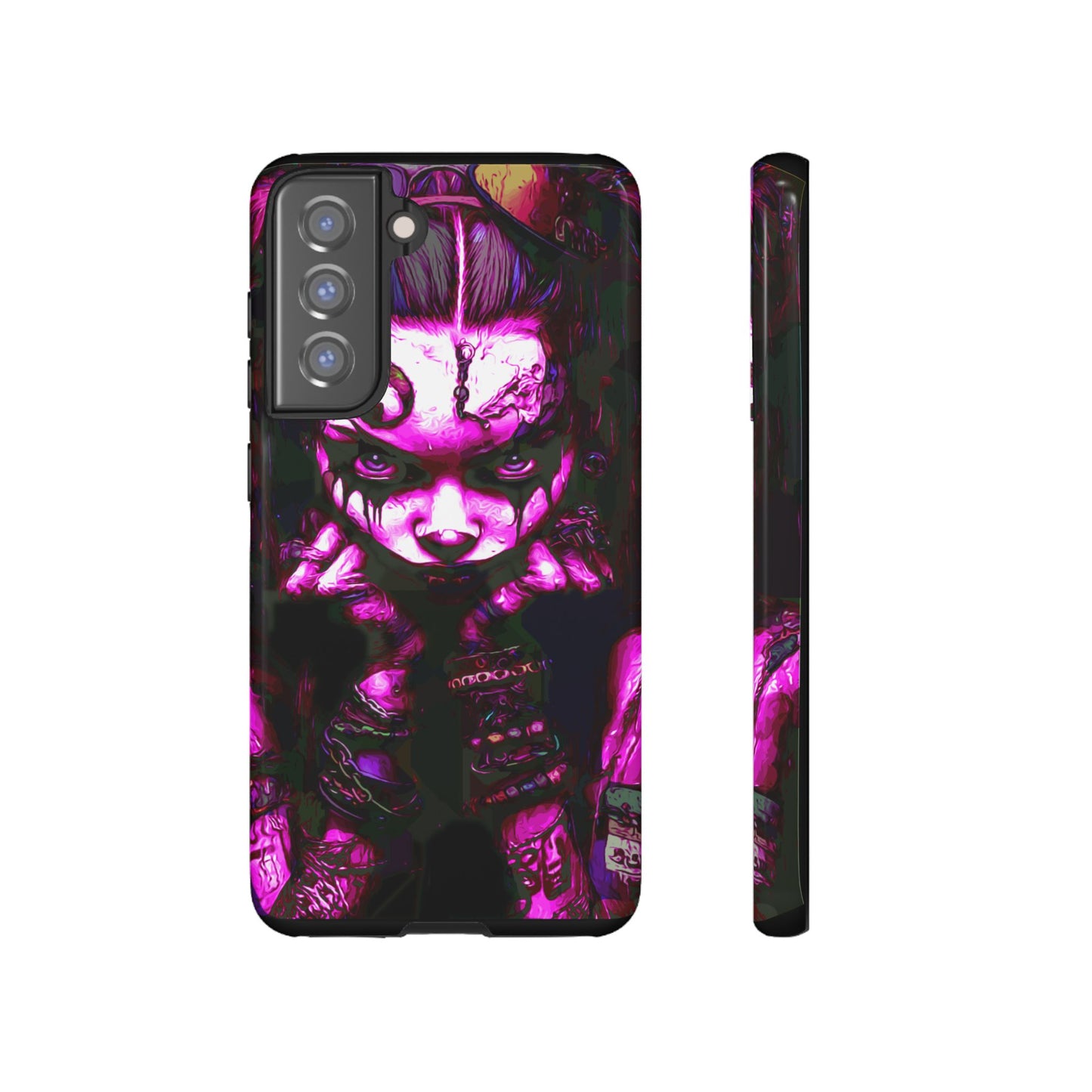 Sassy Goth Girl Tough Phone Case