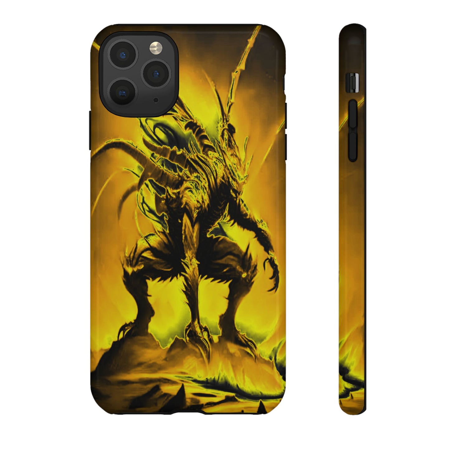 Crouching Fantasy Creature Tough Phone Case