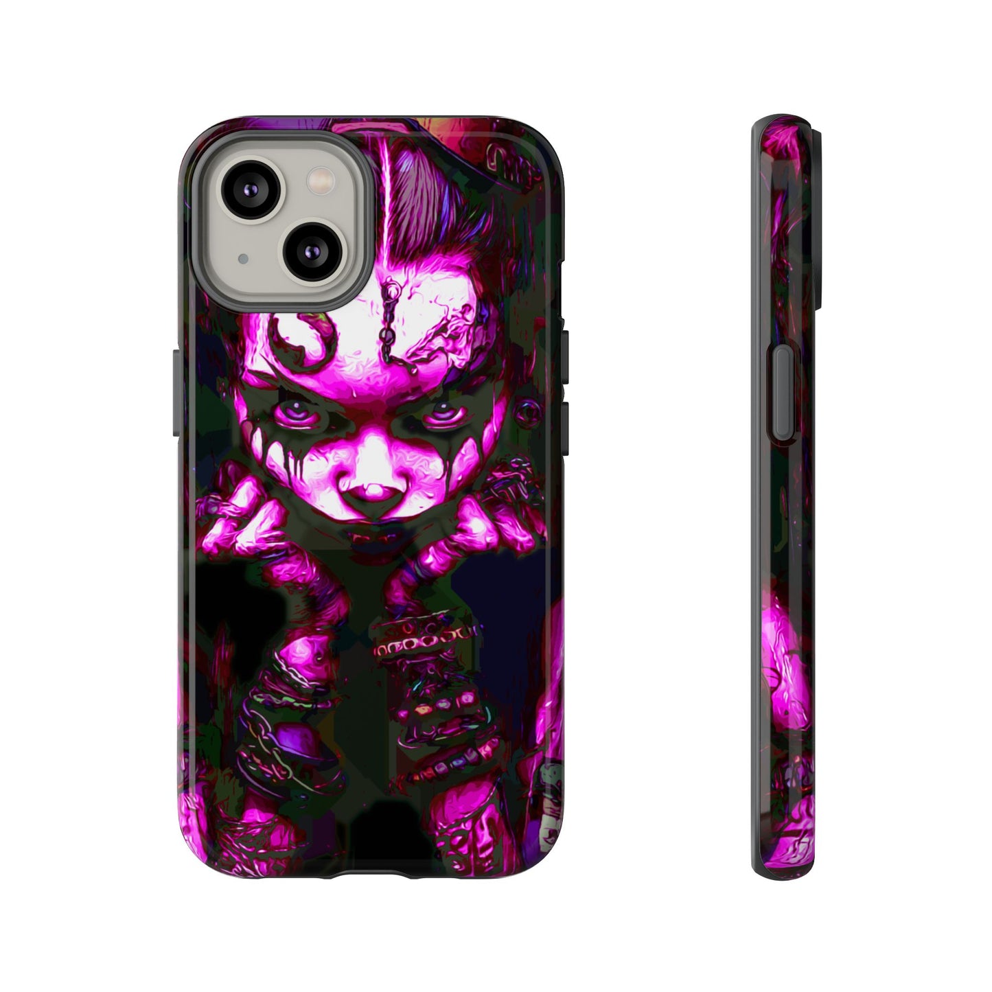 Sassy Goth Girl Tough Phone Case