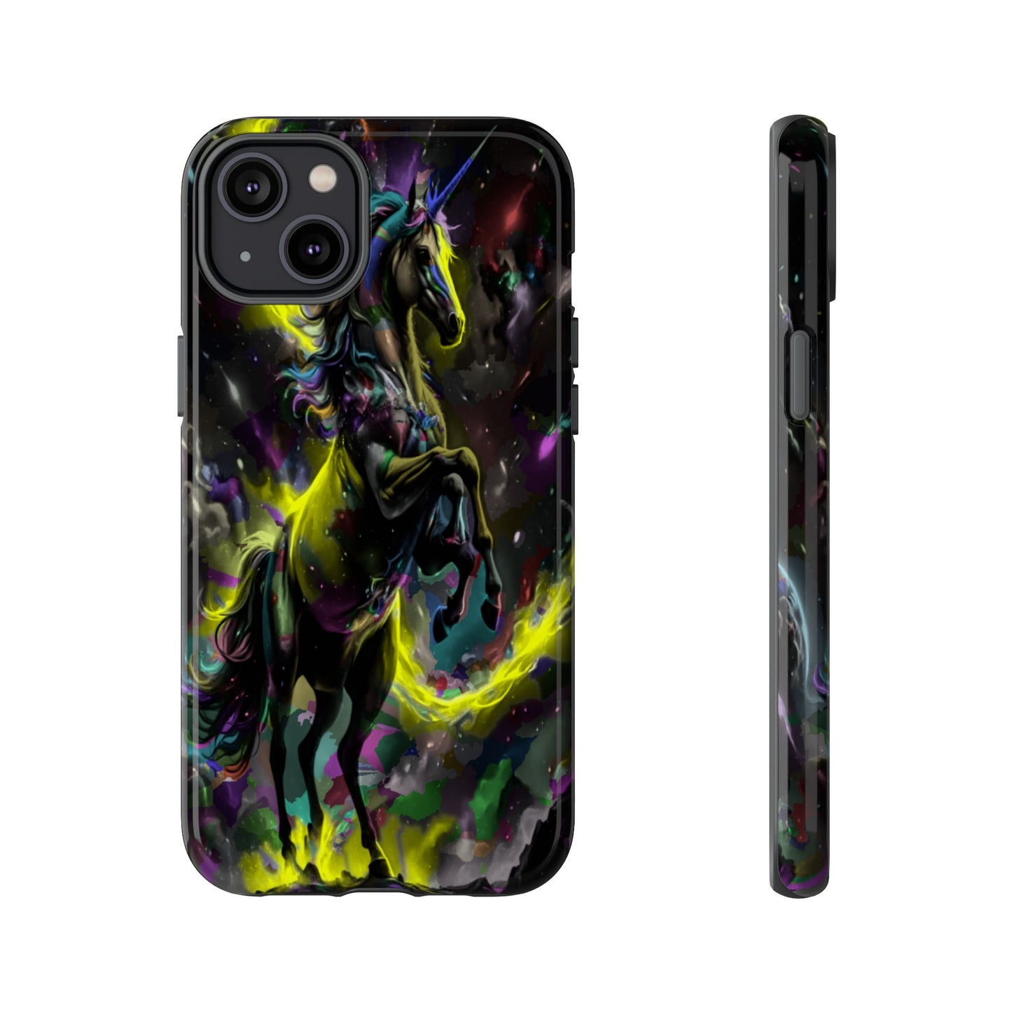 Rearing Up Unicorn Tough Phone Cases