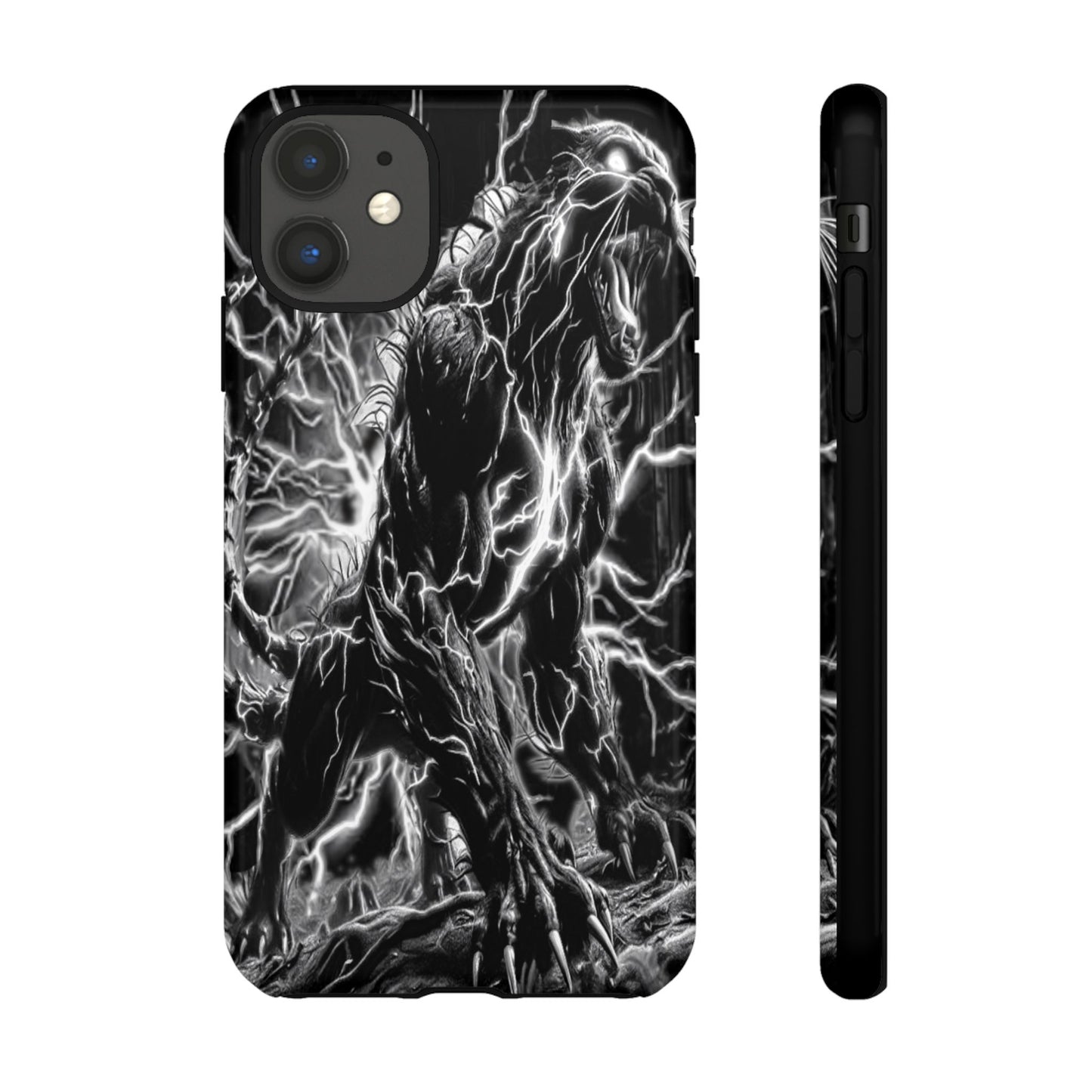 Electric Panther Tough Phone Case