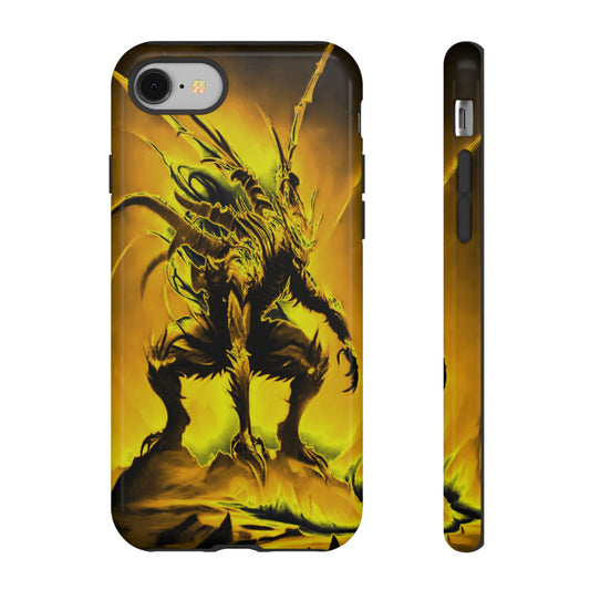 Crouching Fantasy Creature Tough Phone Case