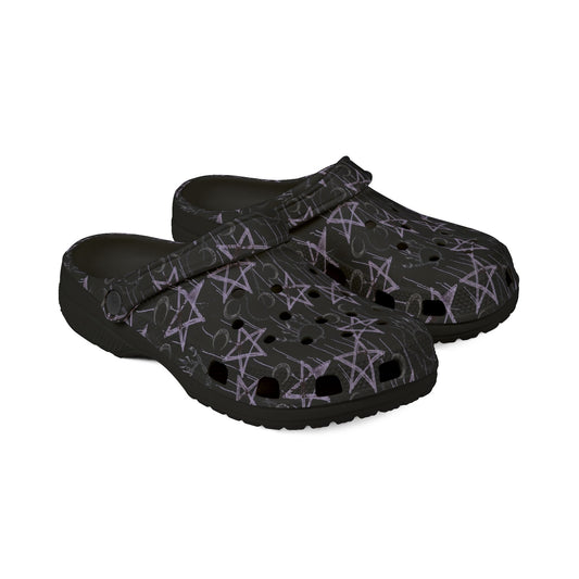 Stitched Star Coven Clogs