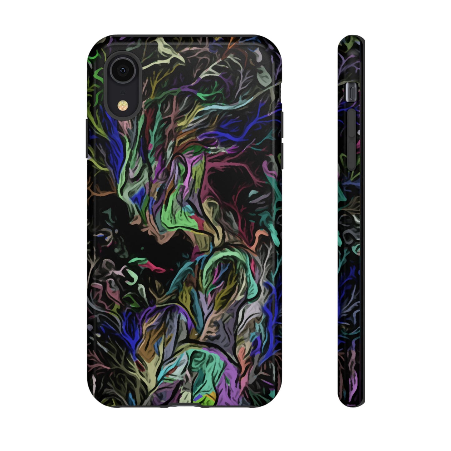 Tree Haired Girl Tough Phone Case