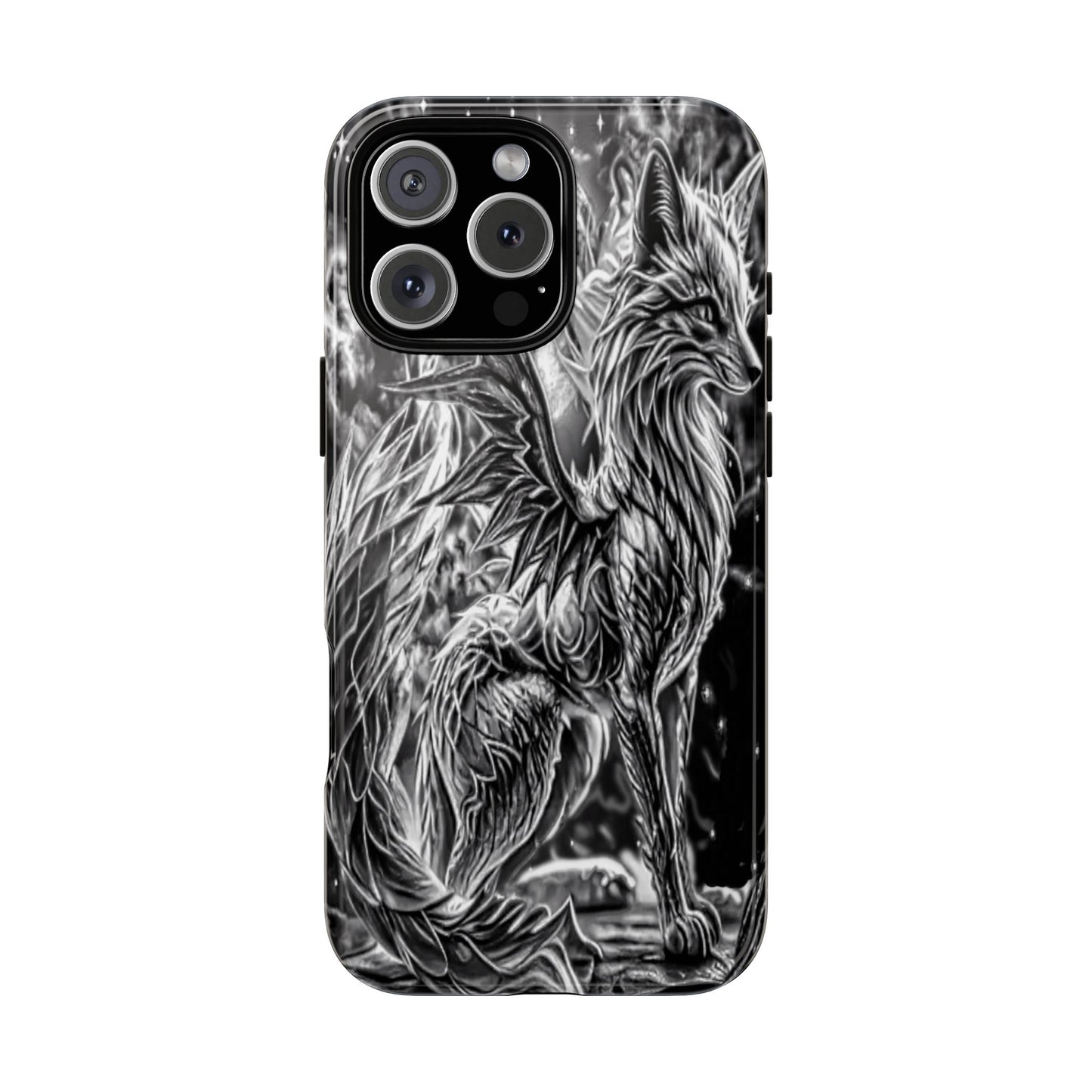 Winged Fox Tough Phone Case