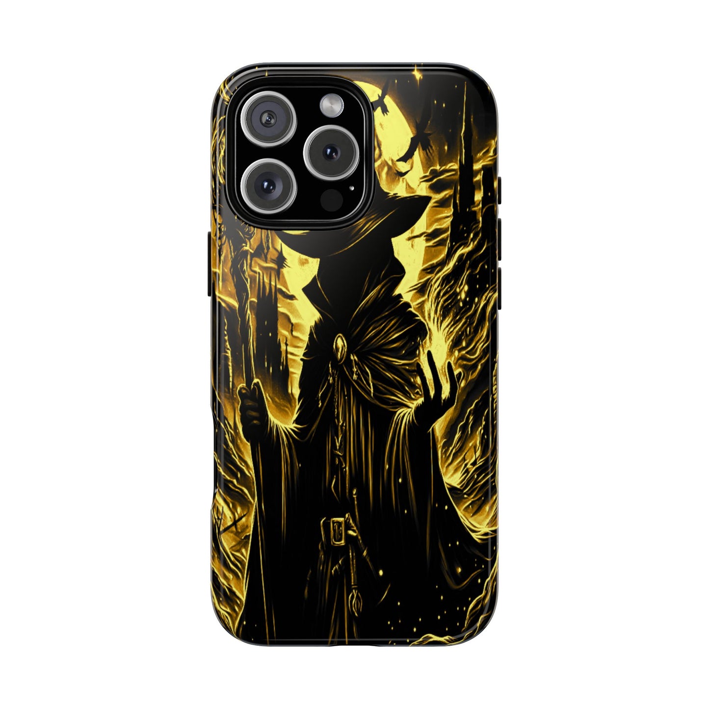 Hidden Face Dark Wizard Tough Phone Case