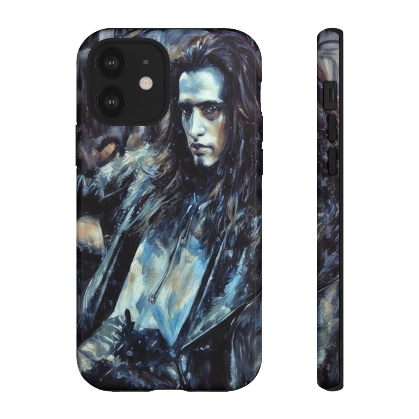 Enigmatic Goth Man Tough Phone Case