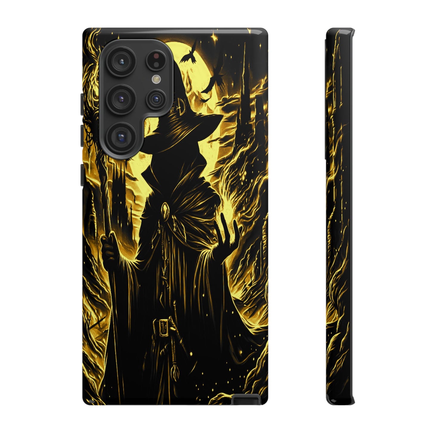 Hidden Face Dark Wizard Tough Phone Case