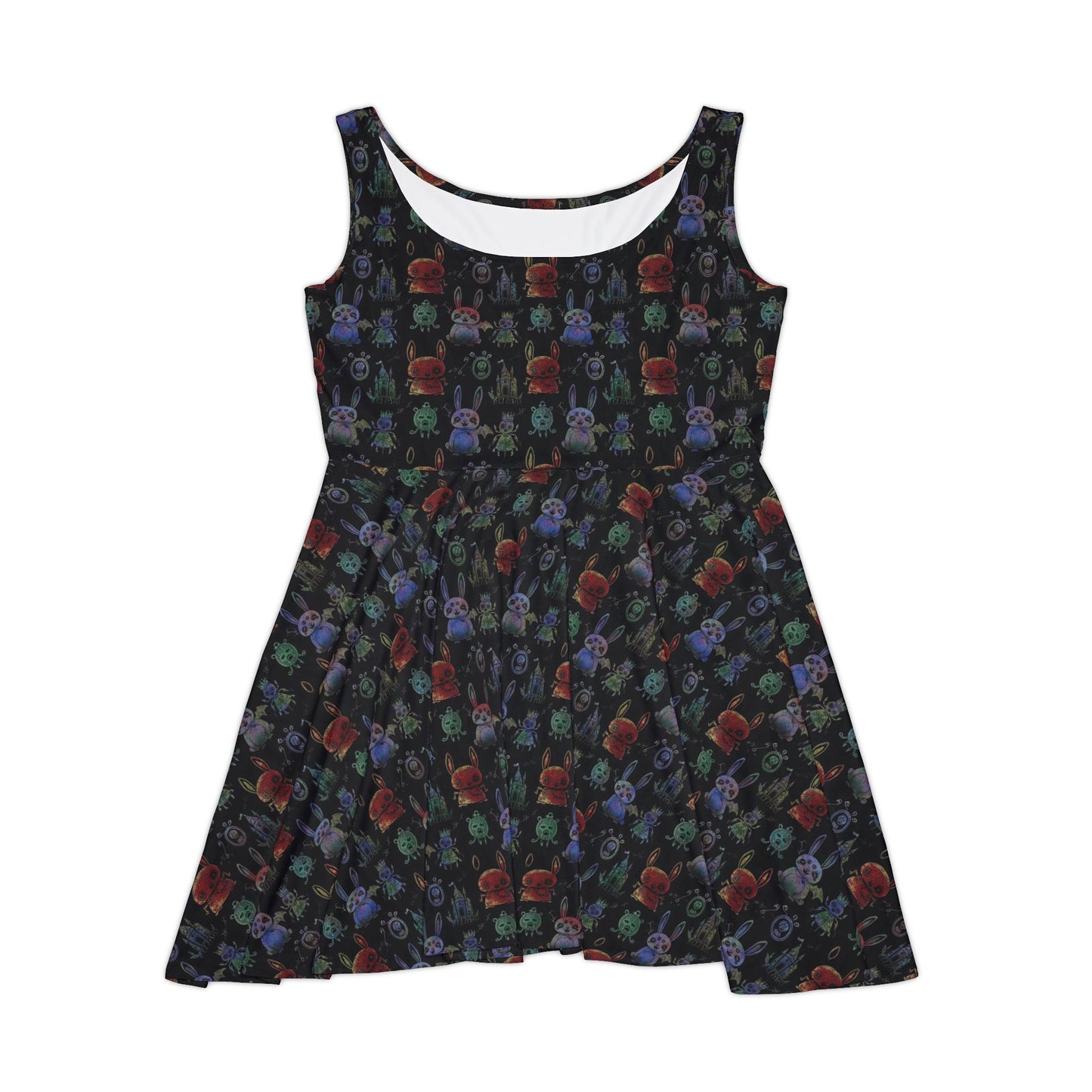 Grim Fairground Skater Dress