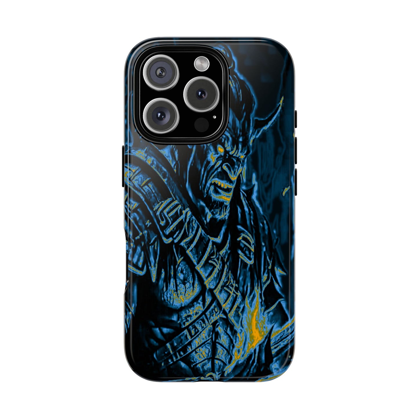 Orc With Flames Tough Phone Case