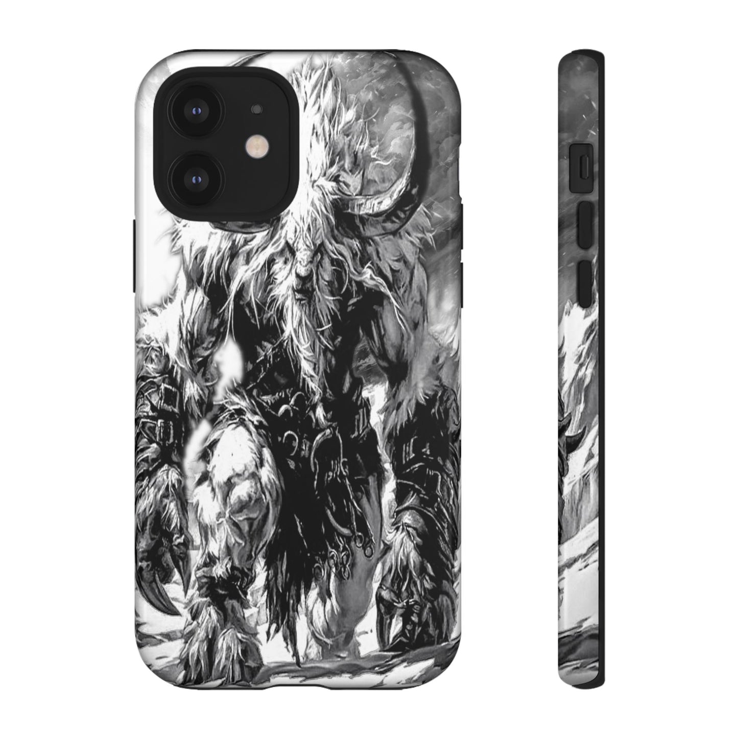 Snow Mountain Creature Tough Phone Case