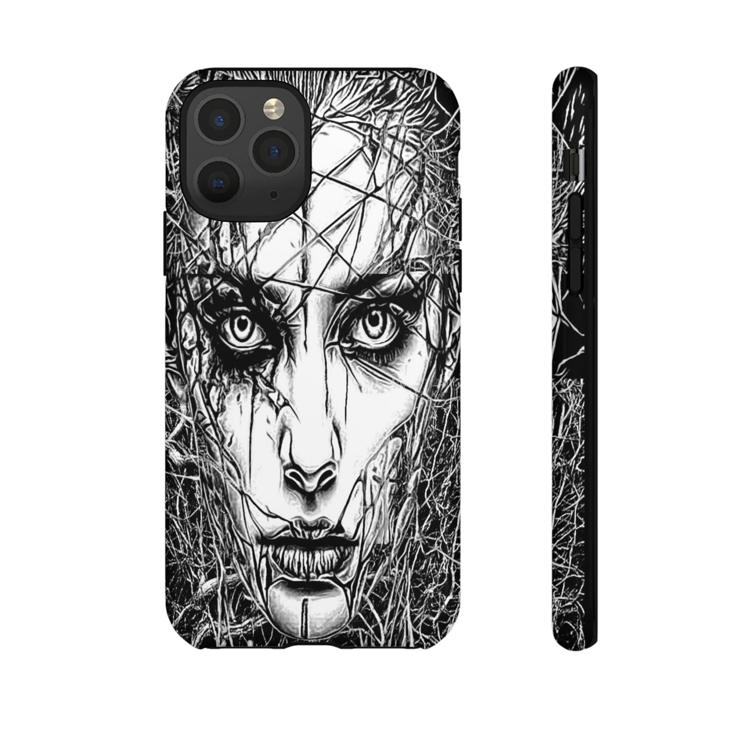 Crawling Ivory Queen Tough Phone Case