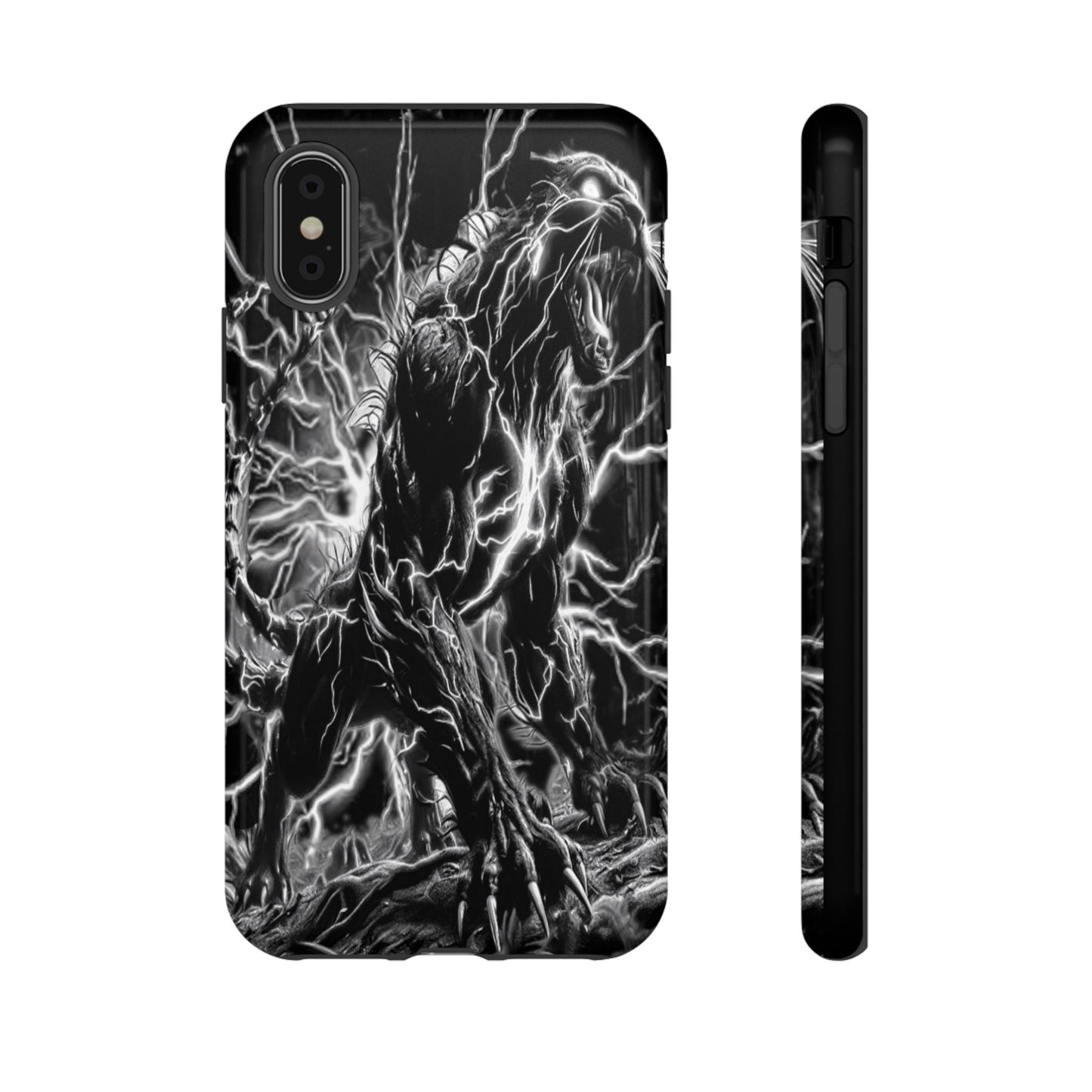 Electric Panther Tough Phone Case