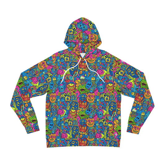 Neon Psychedelic Monster Hoodie