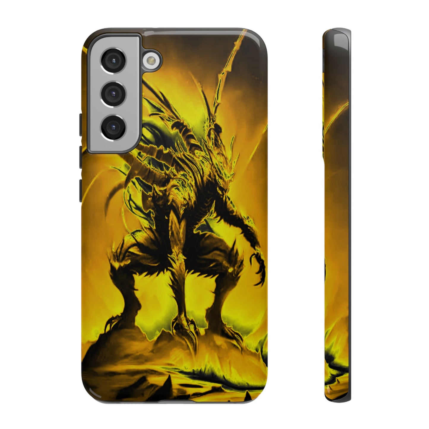 Crouching Fantasy Creature Tough Phone Case