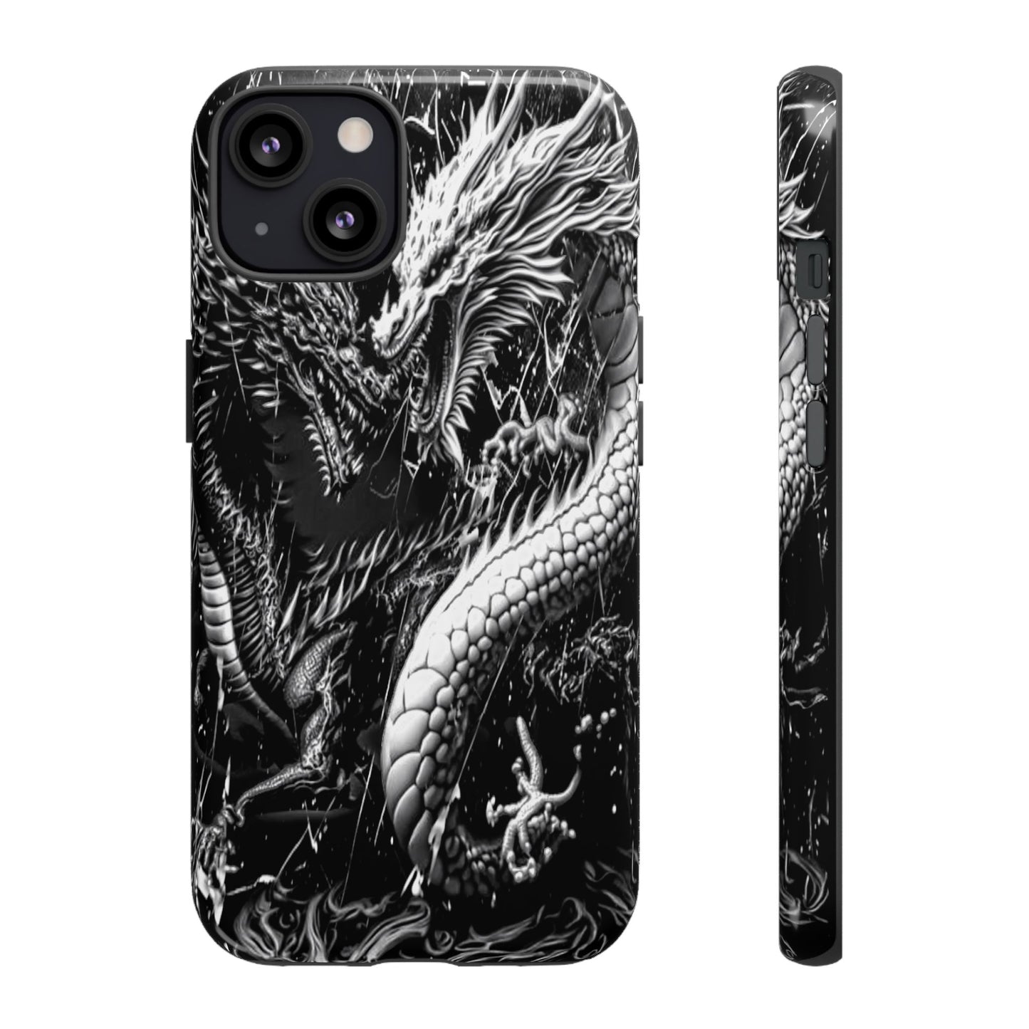 Two Dragons Tough Phone Case