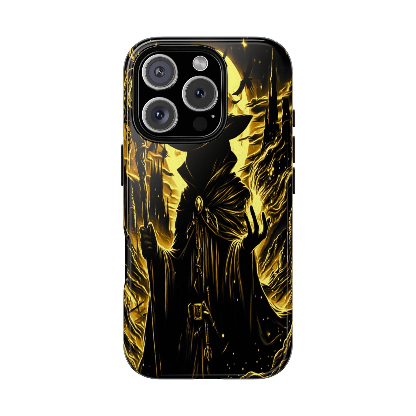 Hidden Face Dark Wizard Tough Phone Case