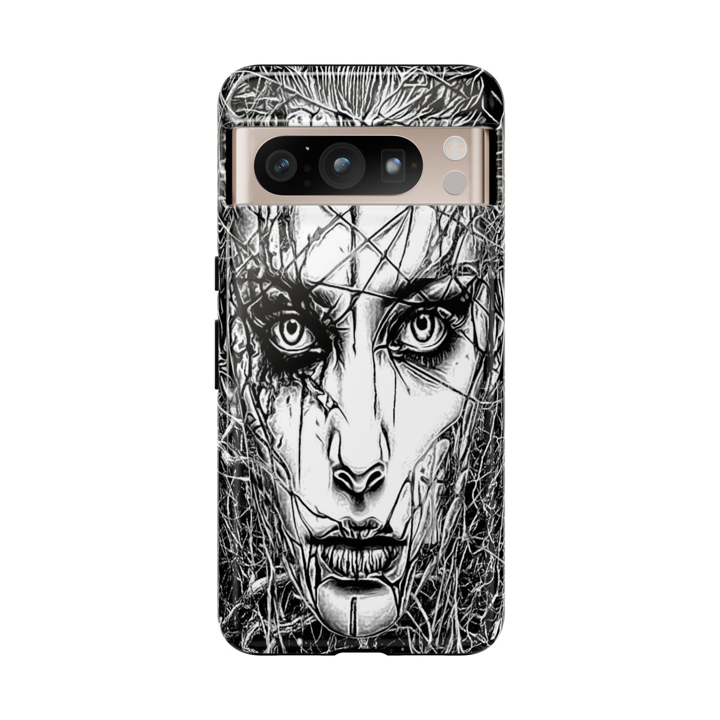 Crawling Ivory Queen Tough Phone Case