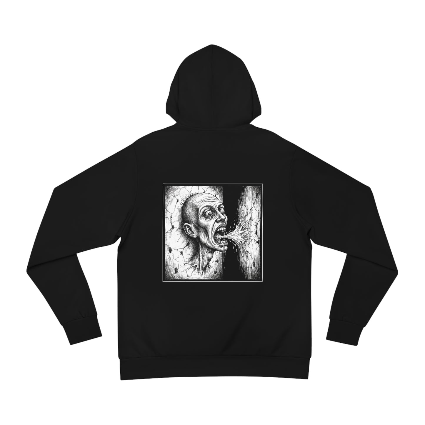 The Wall Drinker Hoodie (Logo Front/Artwork Back