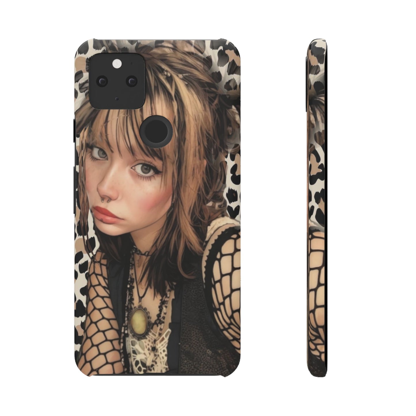 Gothical Leopard Snap Phone Case