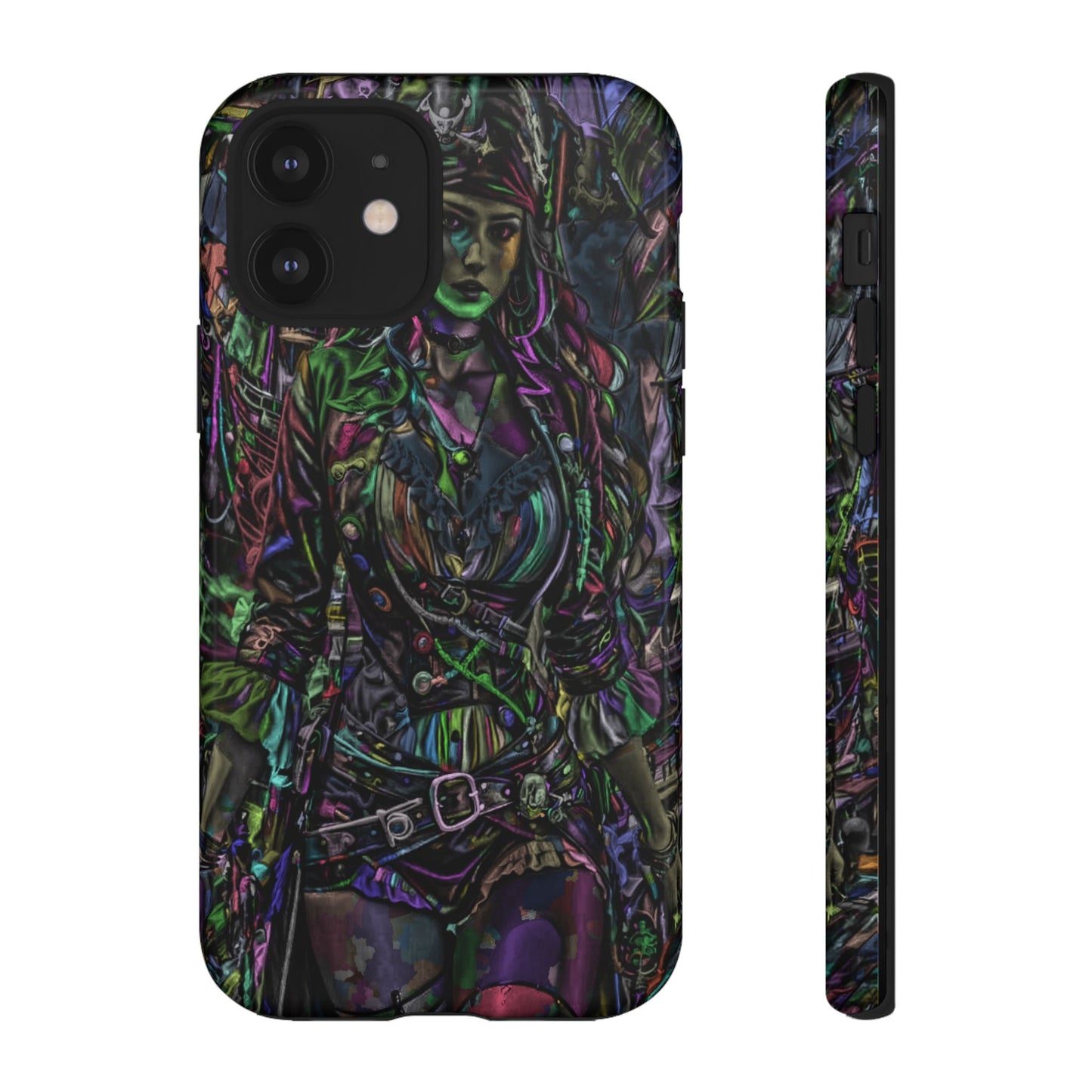 Female Pirate Tough Phone Case