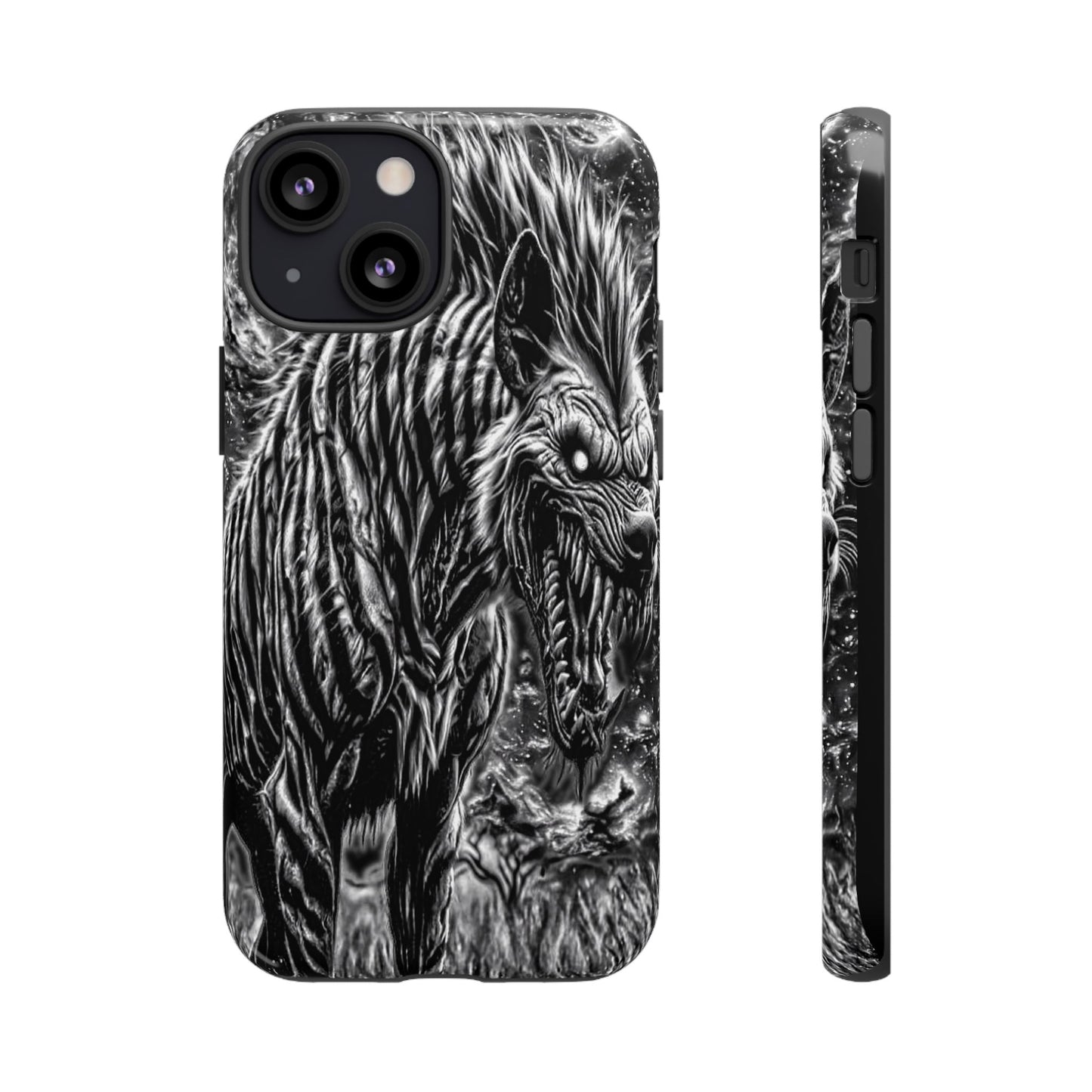 Snarling Hyena Tough Phone Case