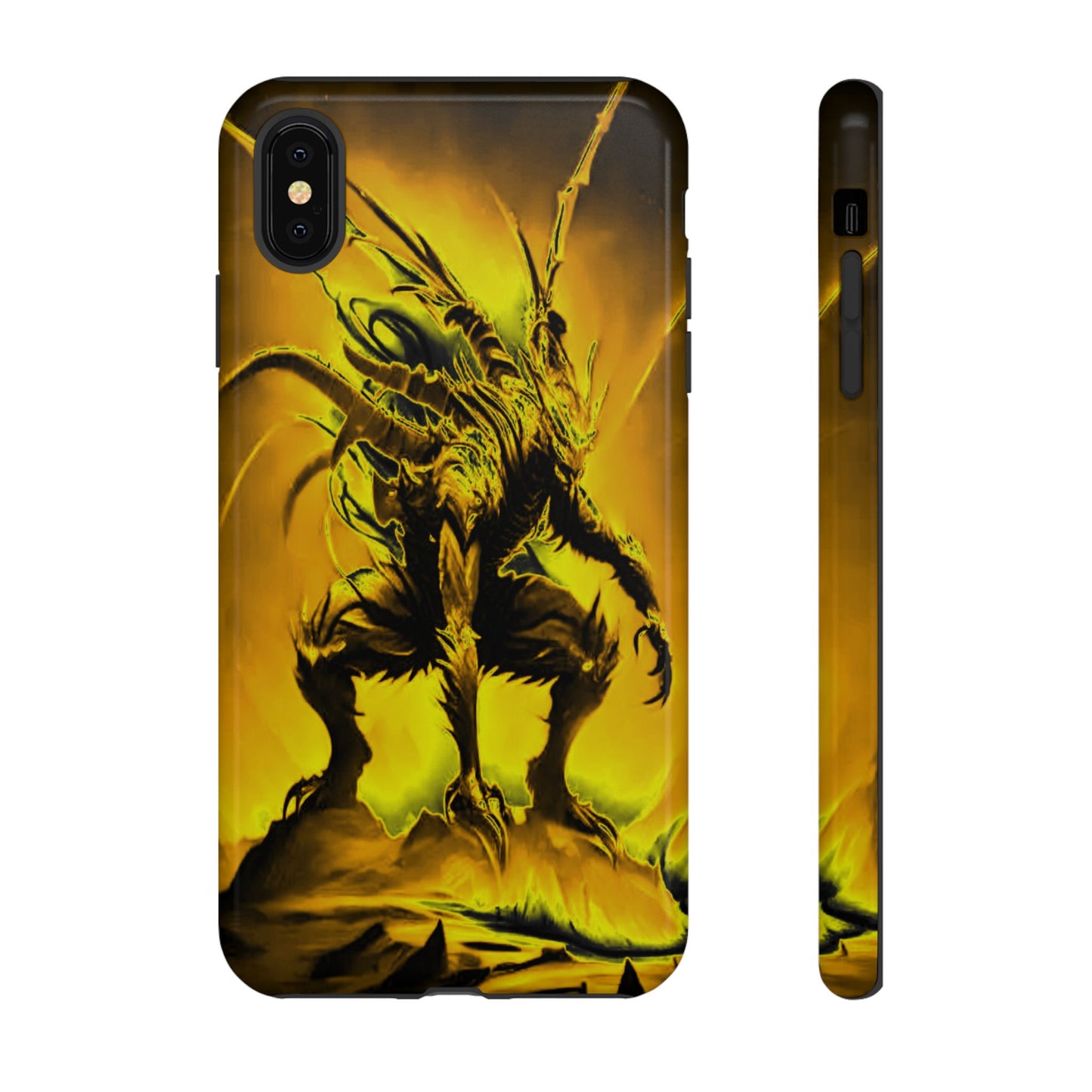 Crouching Fantasy Creature Tough Phone Case