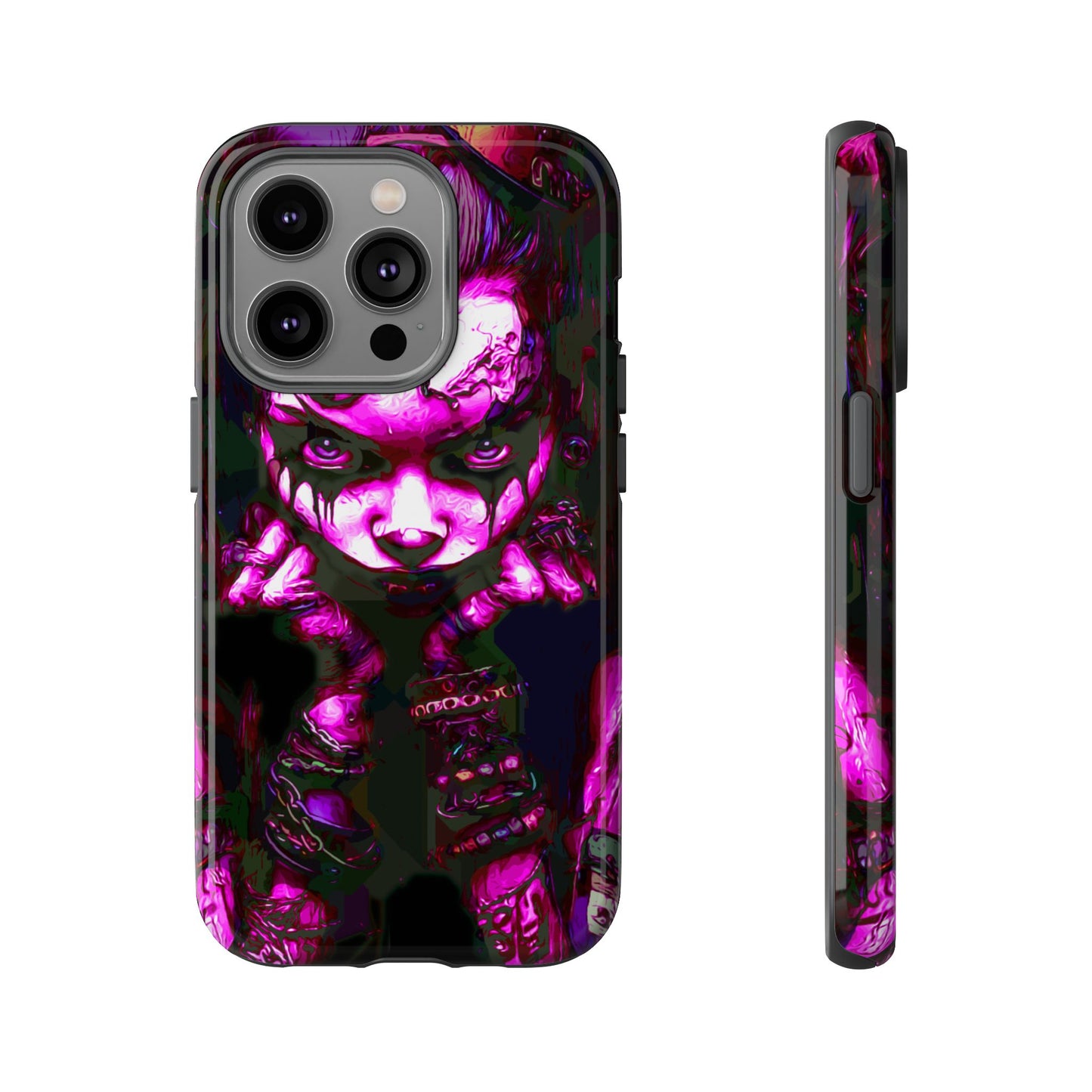 Sassy Goth Girl Tough Phone Case