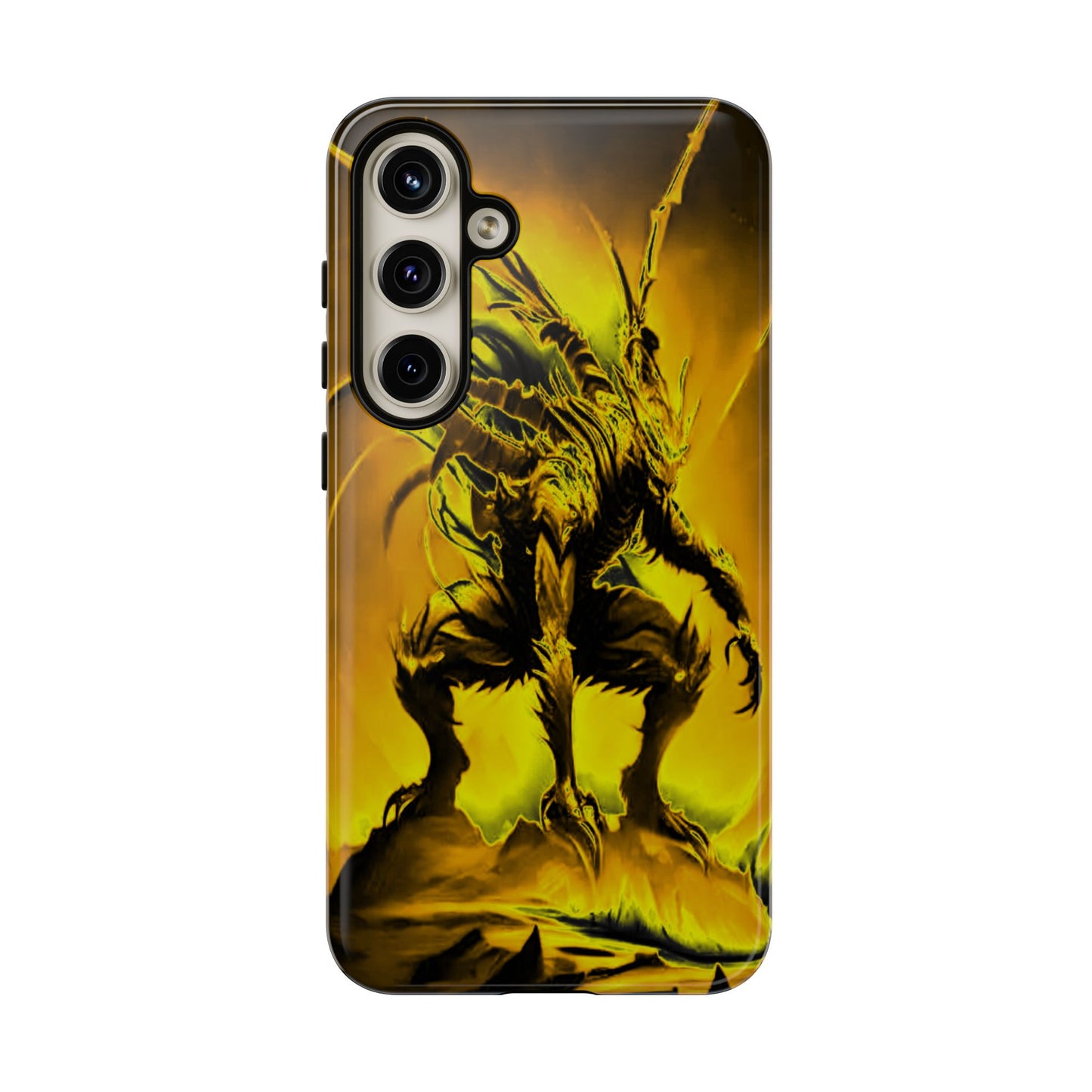 Crouching Fantasy Creature Tough Phone Case