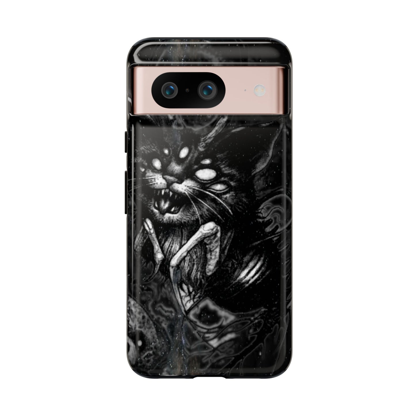 Scarey Cat Creature Tough Phone Case