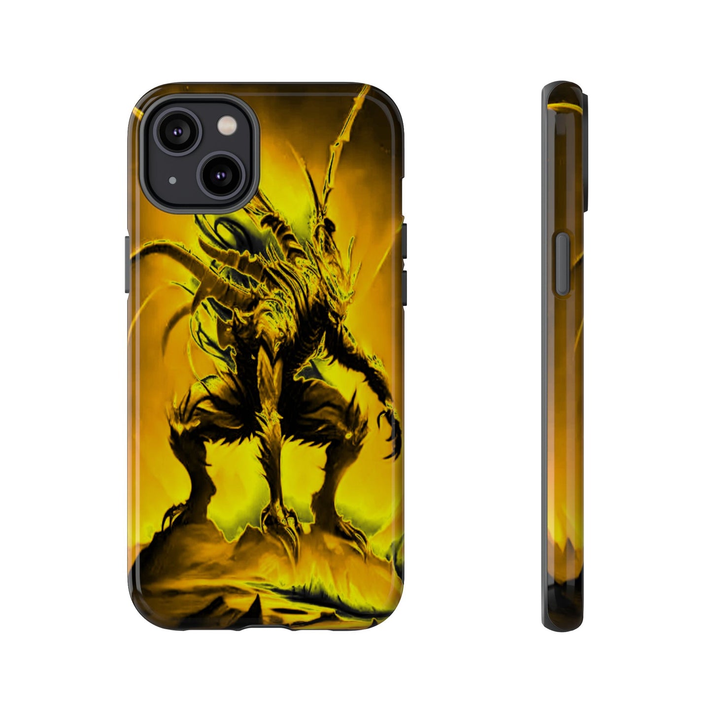 Crouching Fantasy Creature Tough Phone Case