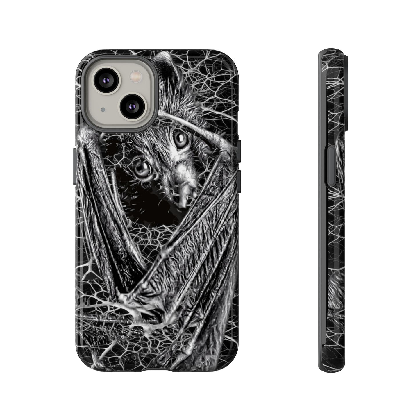 Curious Bat Tough Phone Case