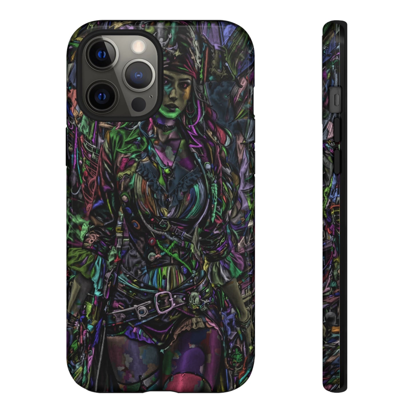 Female Pirate Tough Phone Case