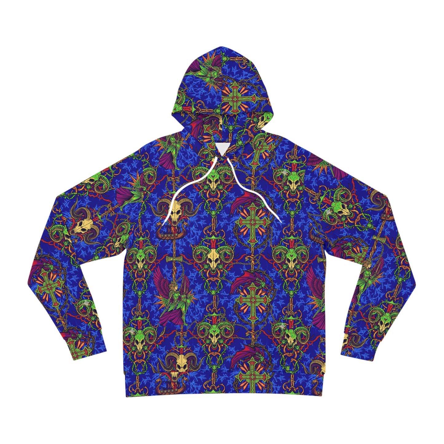 Skull Damask Hoodie