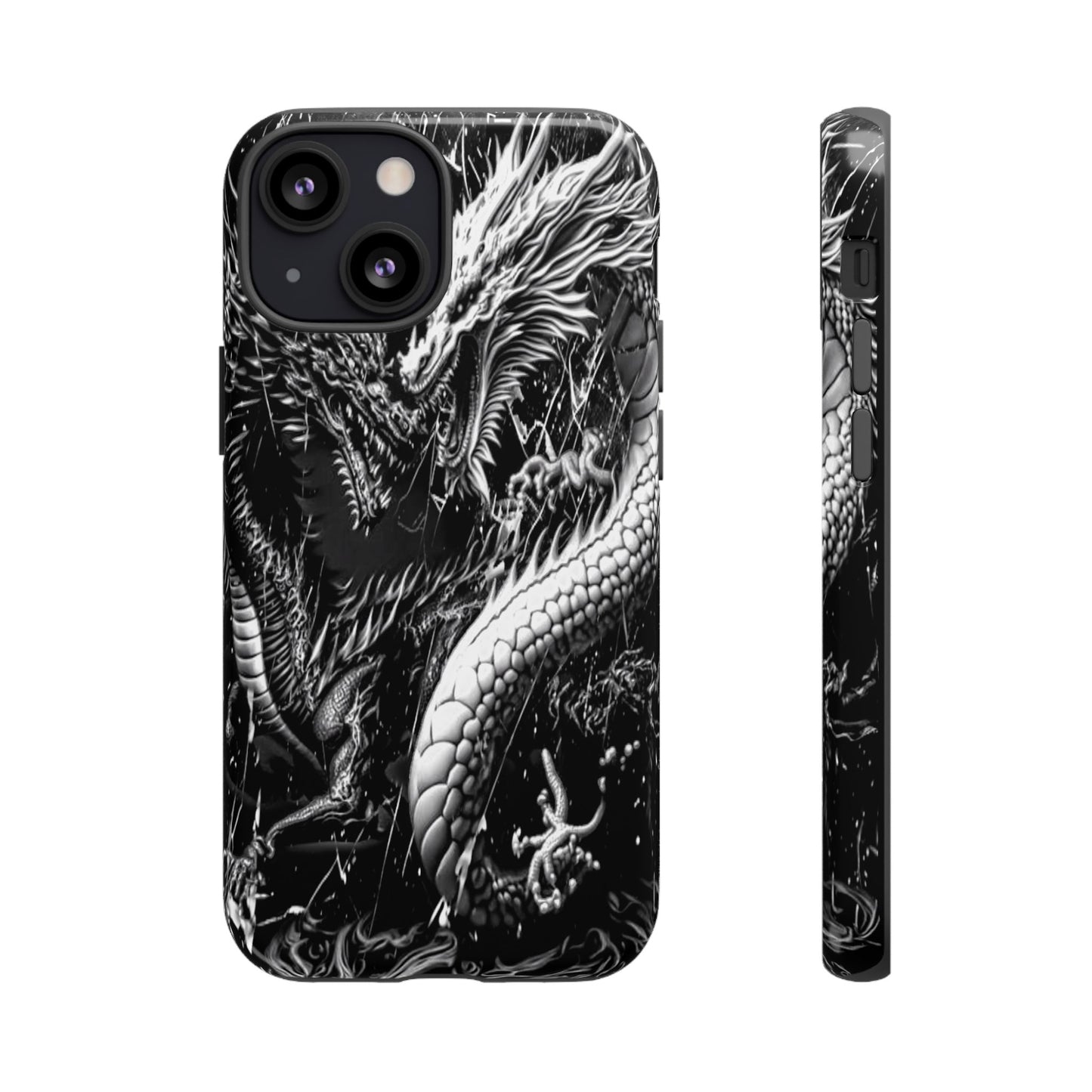 Two Dragons Tough Phone Case