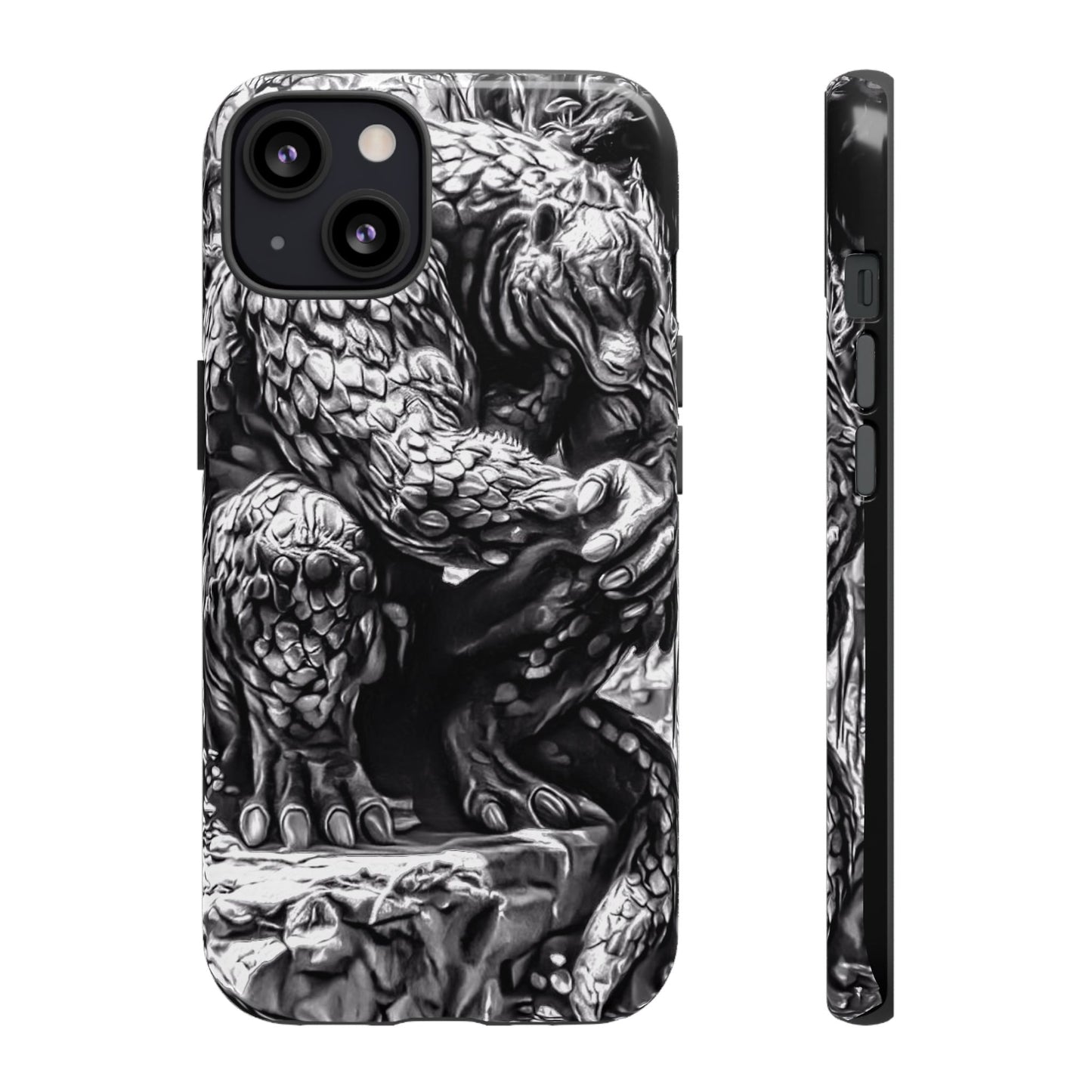 Scaley Cat Creature Tough Phone Case