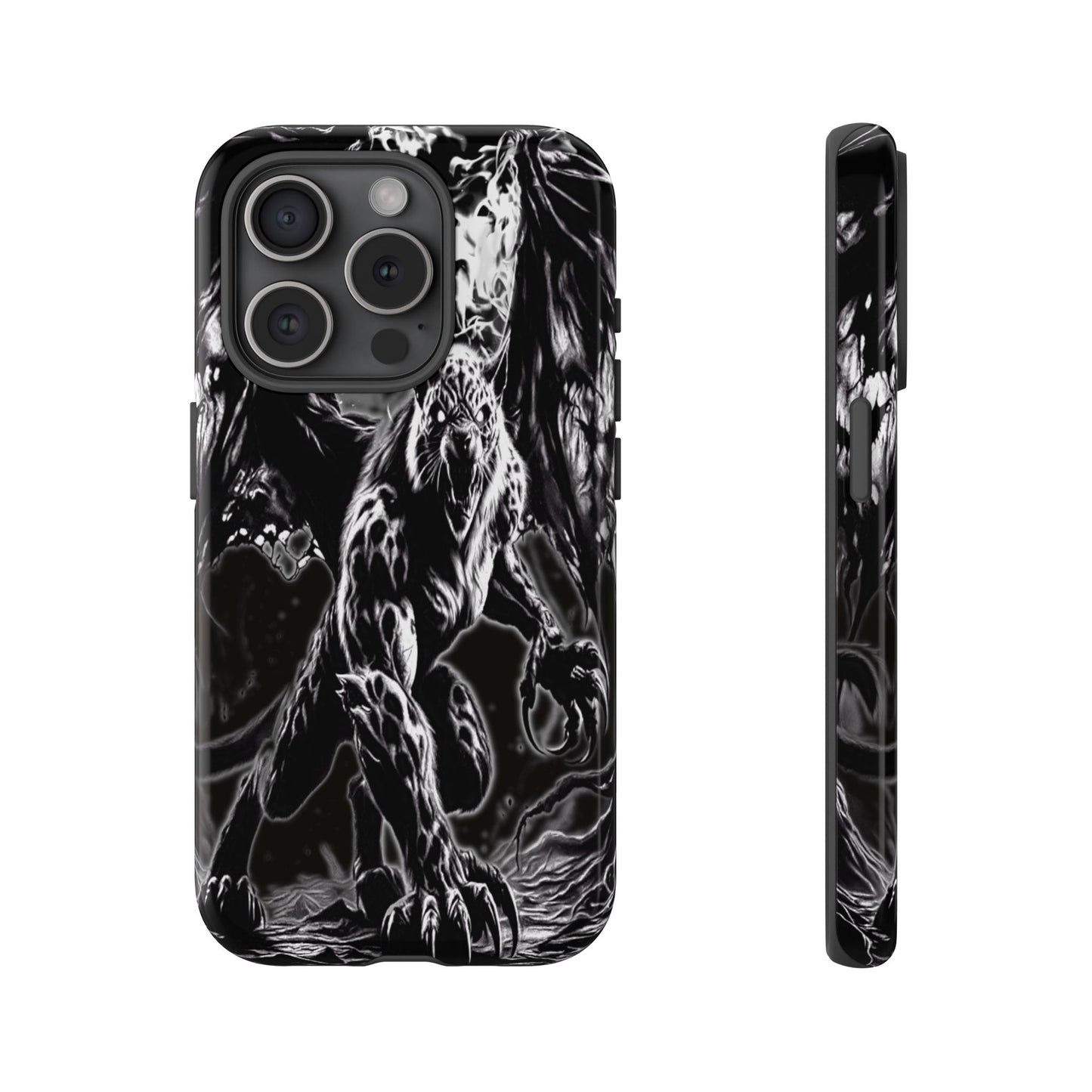 Winged Tiger Tough Phone Case