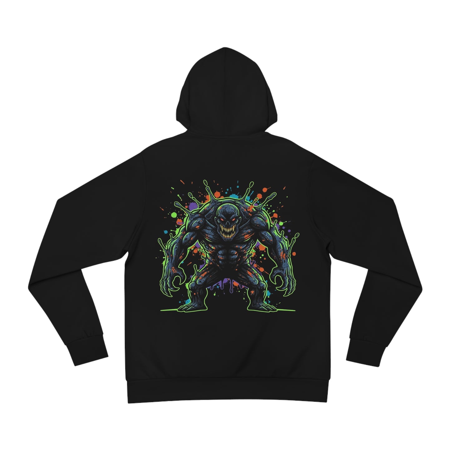 The Doorway Blocker Hoodie (Logo Front/Artwork Back)