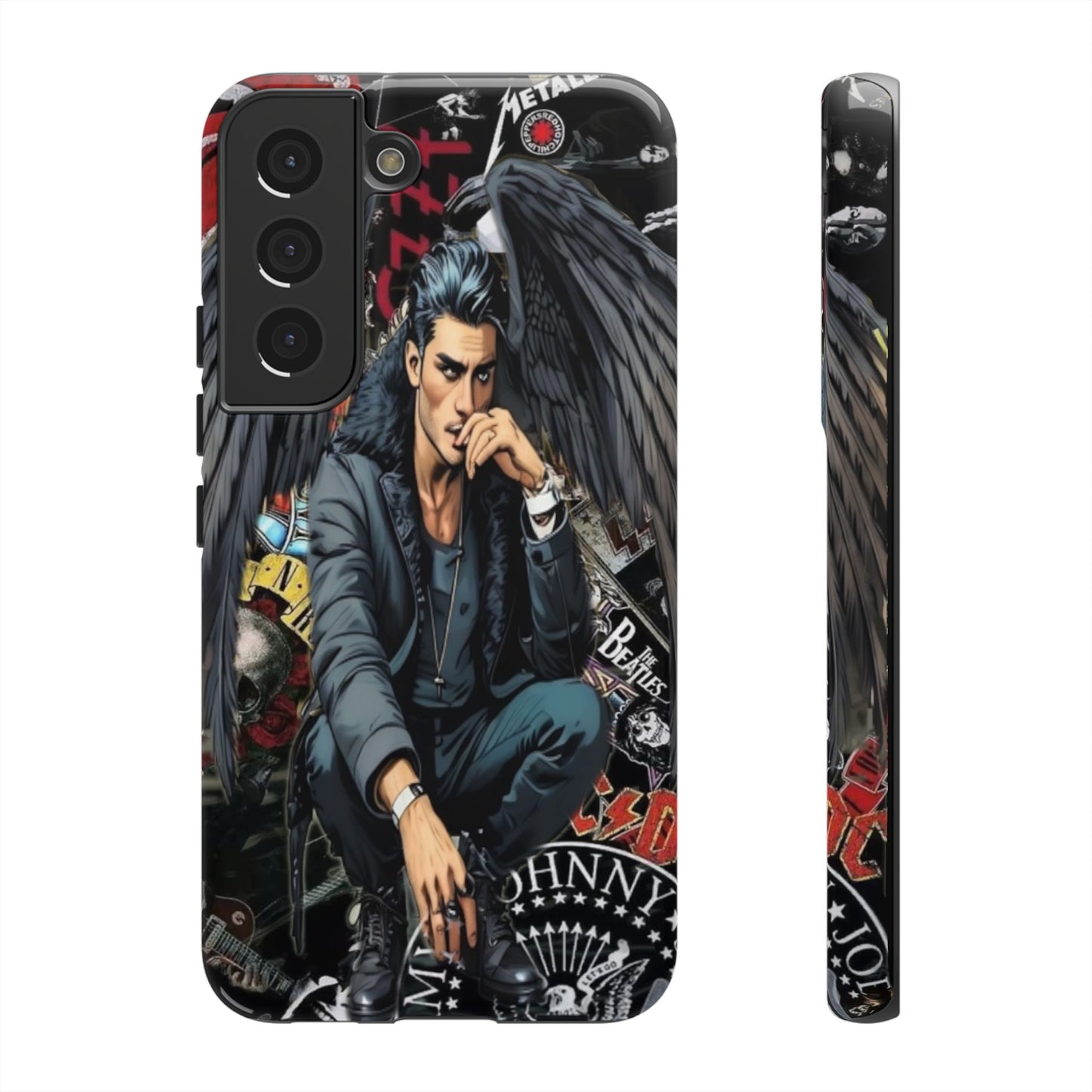 Male Music Angel Tough Phone Case