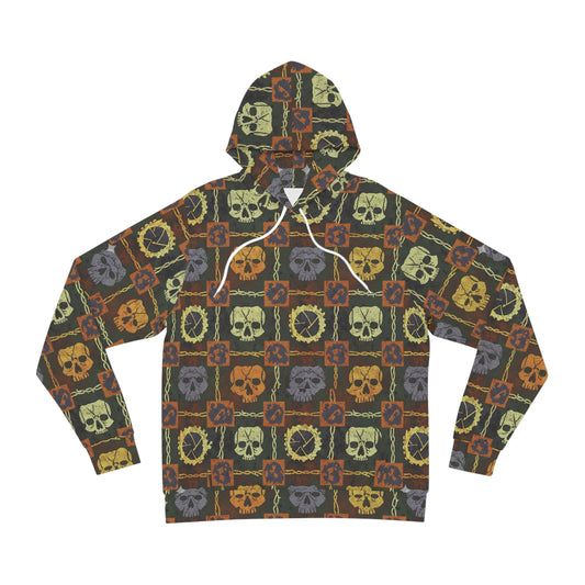 Corroded Grid Hoodie