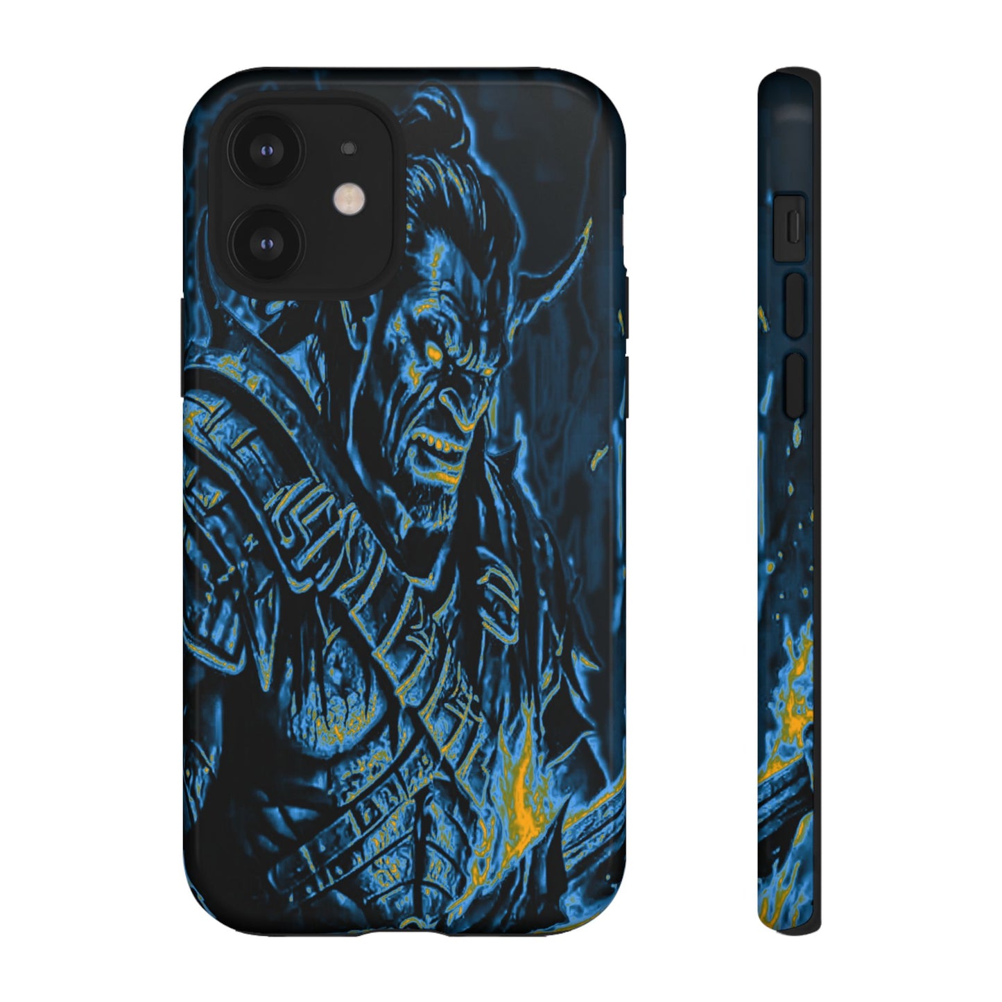 Orc With Flames Tough Phone Case