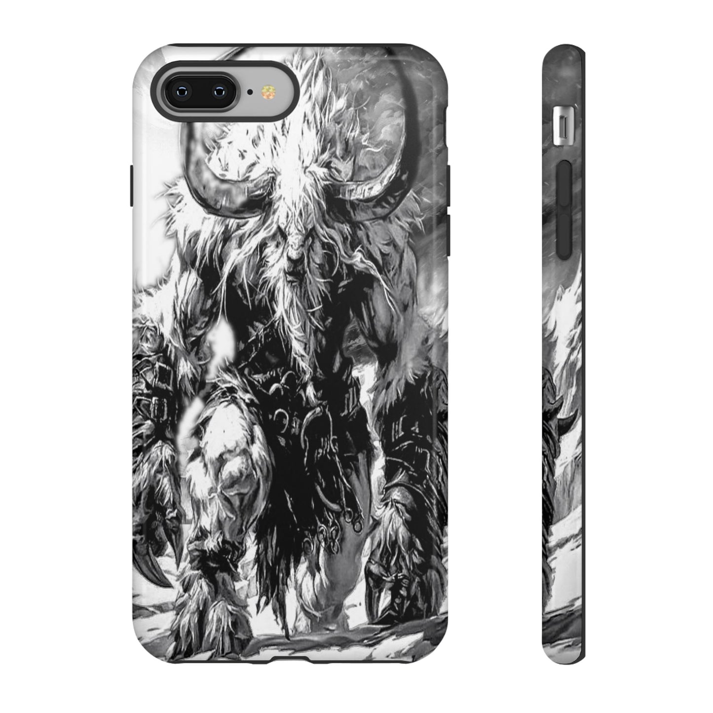 Snow Mountain Creature Tough Phone Case