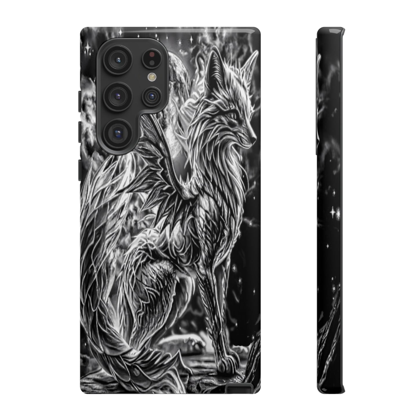 Winged Fox Tough Phone Case