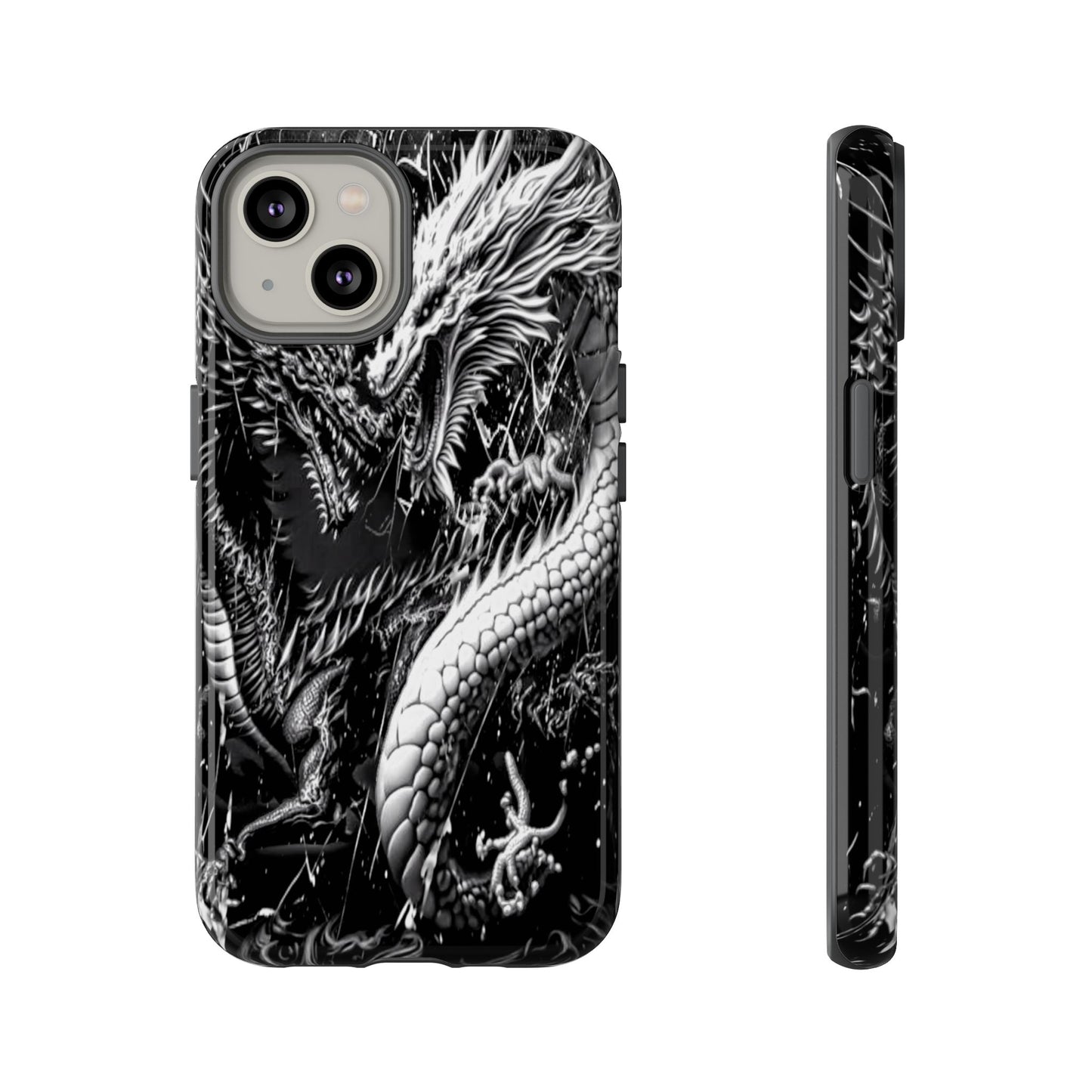 Two Dragons Tough Phone Case