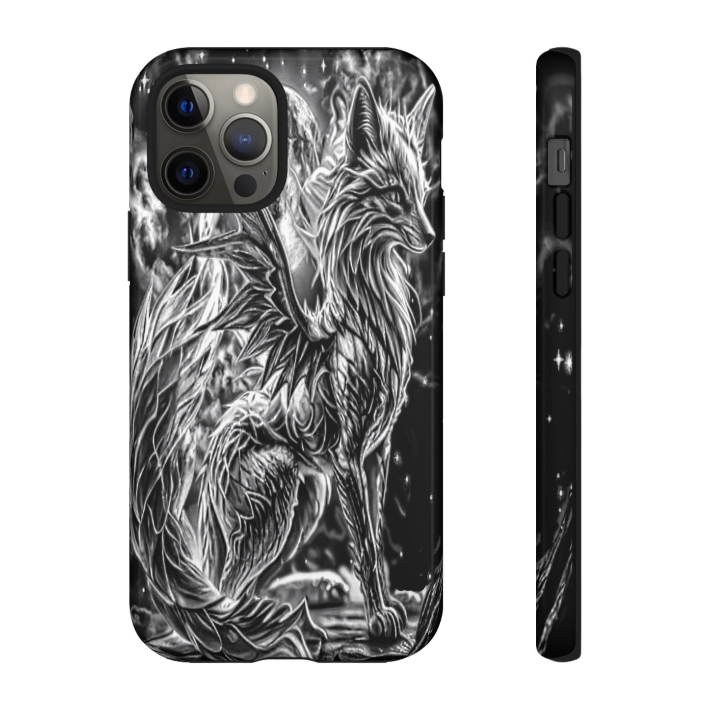 Winged Fox Tough Phone Case