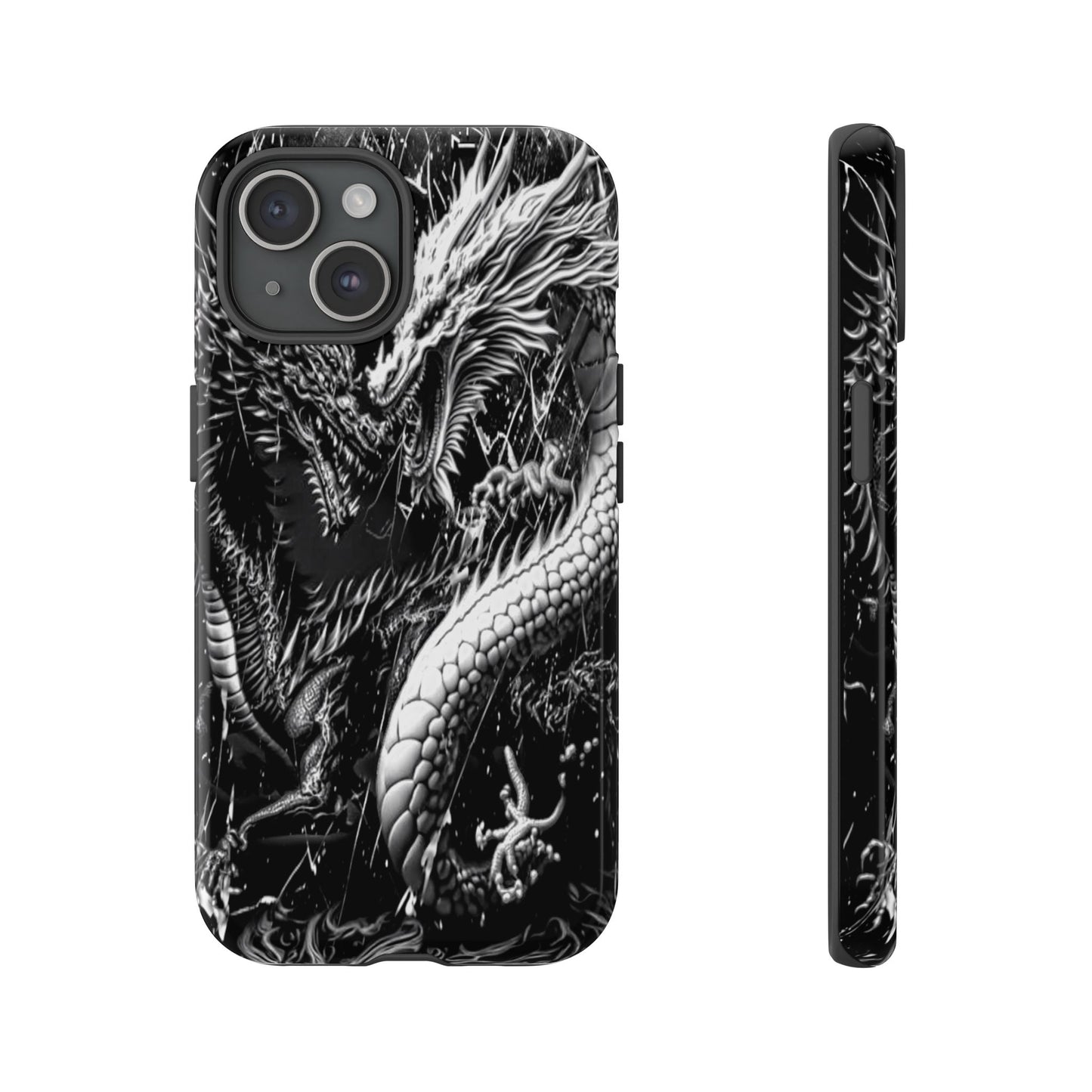 Two Dragons Tough Phone Case