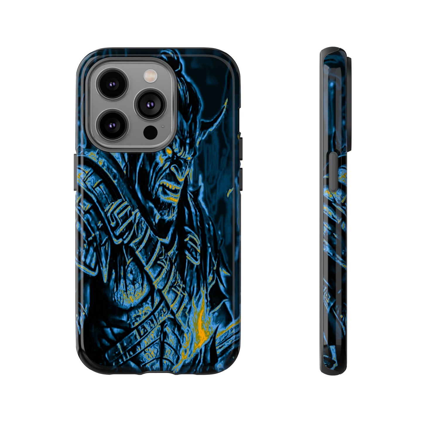 Orc With Flames Tough Phone Case